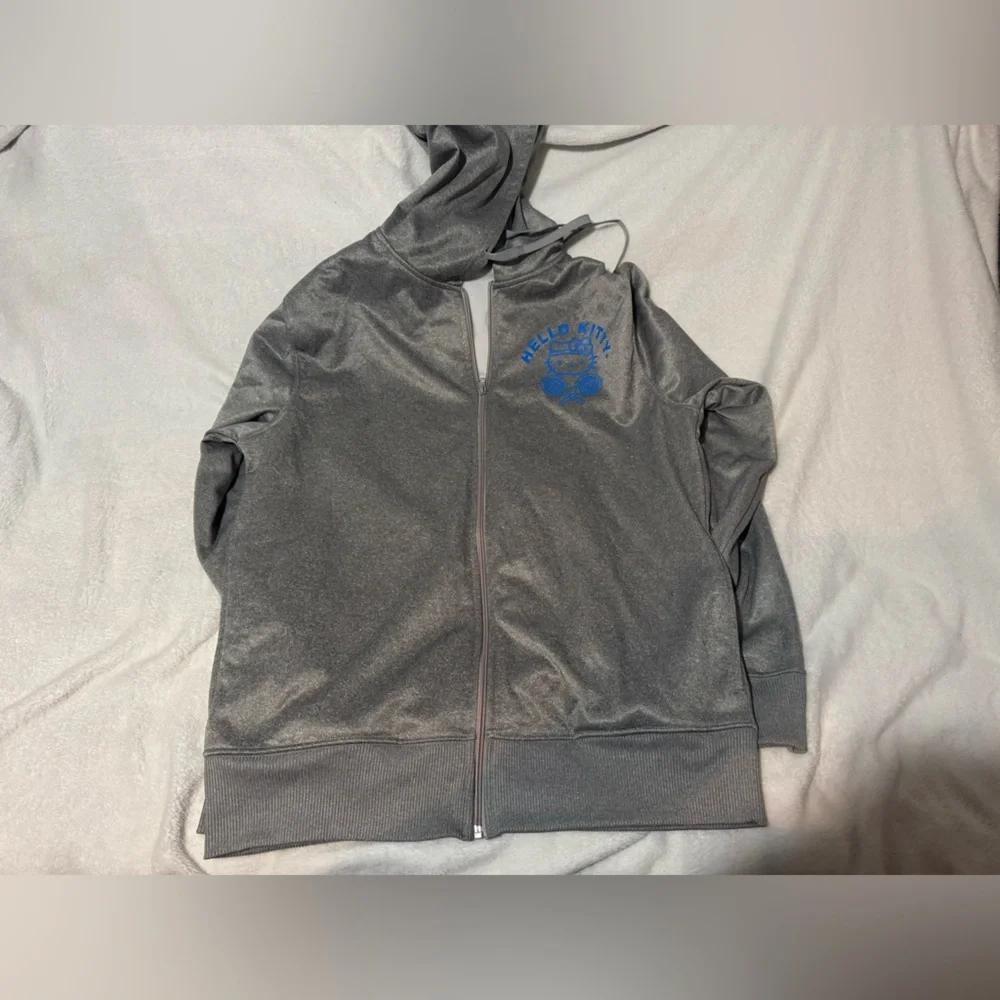 Hello Kitty Gray Zip Up - Picture 4 of 5